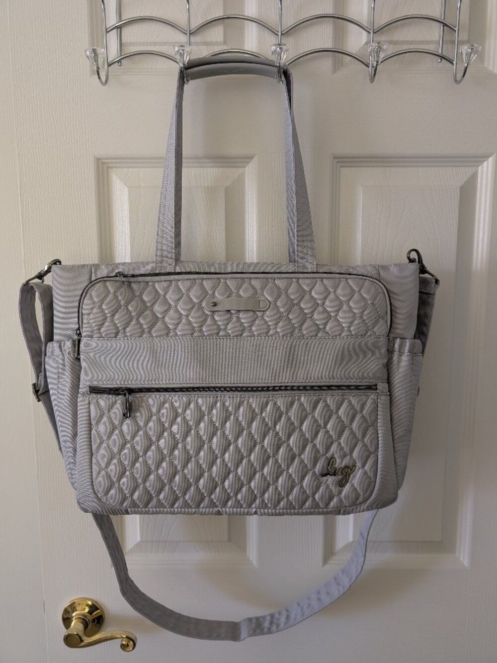 Lug Calypso Ultra X Tote Bag - Cloud Grey EUC